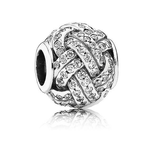 PANDORA Charm “Knot of Love” S925 - Picture 3 of 12